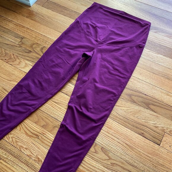 Ideology Perfect Plum Maternity Leggings Size Medium - Picture 3 of 8
